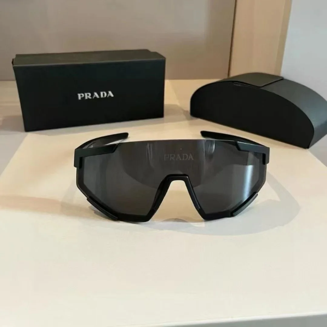 Prada Sonnenbrille, schwarze Sonnenbrille
