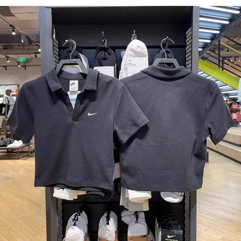 قميص بولو Nike نسائي أسود
