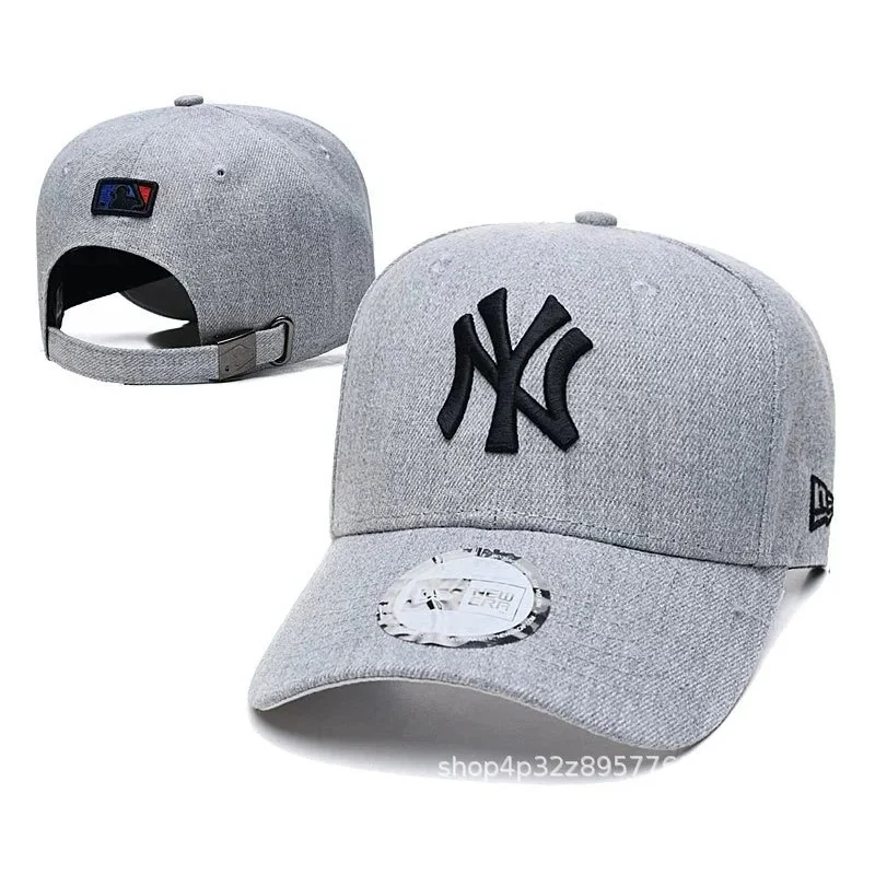 New Era New Era 9FORTY NY Heather Grey Baseball Cap